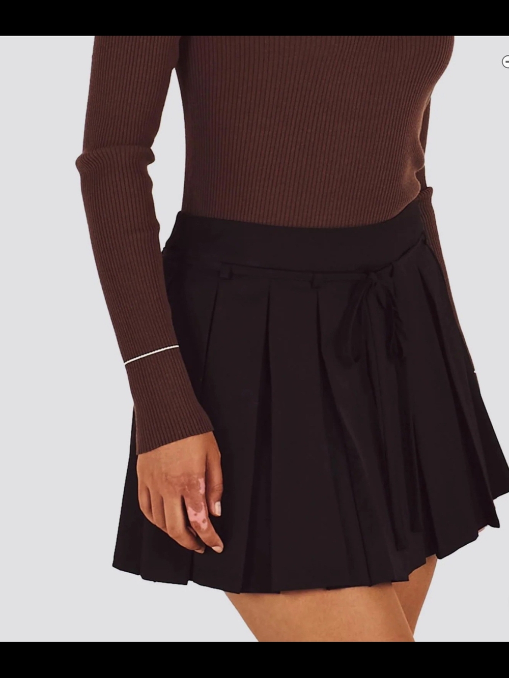 Malbon Womens Carlisle Skirt Black